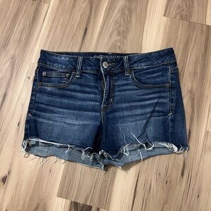American Eagle Outfitters Women's Blue Denim Shorts
